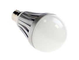 5W LED GLS light bulb. B22 Base, Warm white, 35,000 Average life span 270 Lumens. This lamp is not dimmable